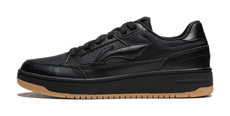 Li Ning Tianji Slip Resistant Abrasion Resistant Skateboard Shoes Mens Black  vjsneaker.com