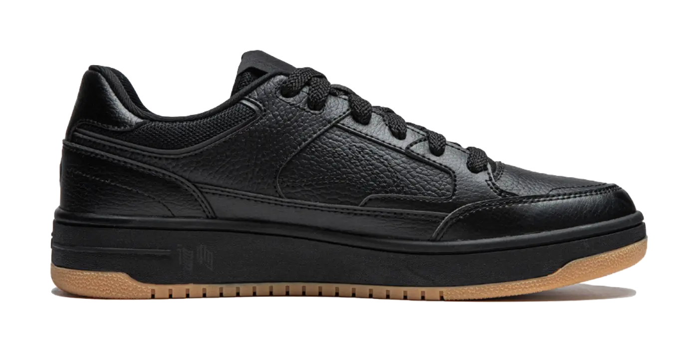 Li Ning Tianji Slip Resistant Abrasion Resistant Skateboard Shoes Mens Black  vjsneaker.com