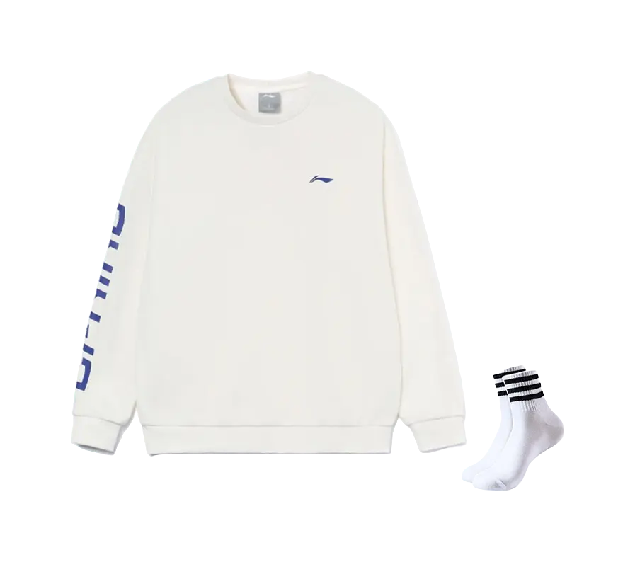 Li Ning Training Series Sweatshirts Unisex Crew Neck Thickened Others  vjsneaker.com