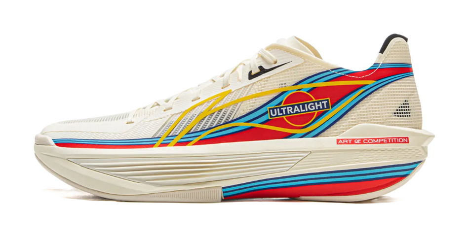 Li Ning ULTRALIGHT Basketball Shoes Mens Low top Ecru  vjsneaker.com