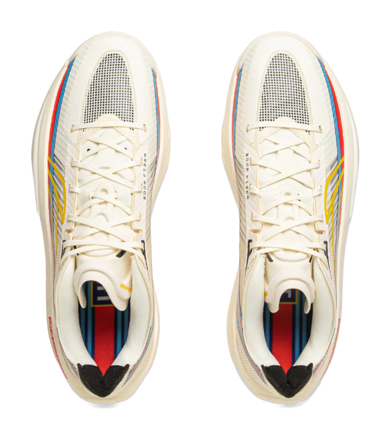 Li Ning ULTRALIGHT Basketball Shoes Mens Low top Ecru  vjsneaker.com