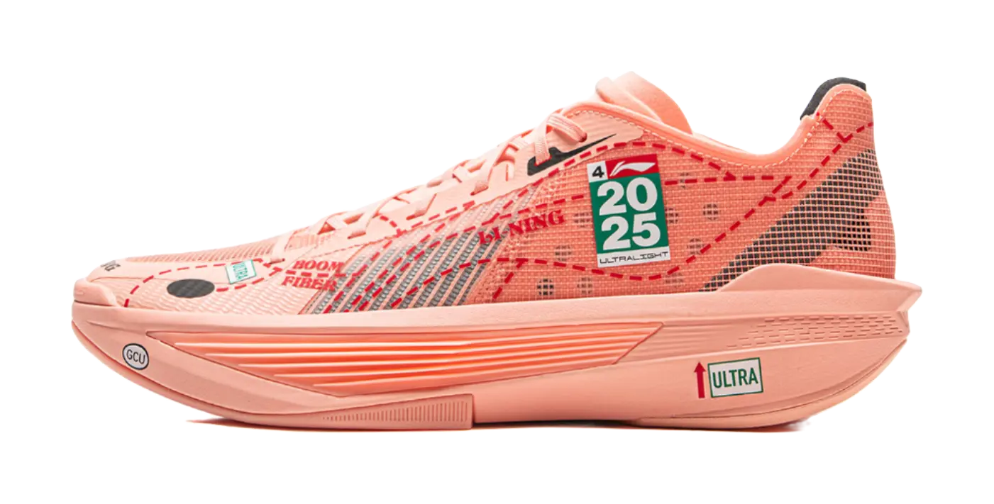 Li Ning ULTRALIGHT Basketball Shoes Mens Low top Immortal Peach Pink  vjsneaker.com