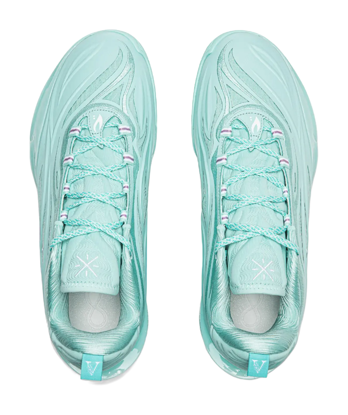 Li-Ning Wade 808 5 Ultra V2 "Mint" - Basketball Shoes green/blue  vjsneaker.com