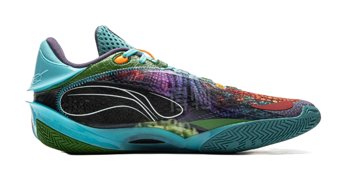 Li-Ning Wade 808 5 Ultra "Blue Green Purple" - Basketball Shoes Men's Blue Green Purple  vjsneaker.com