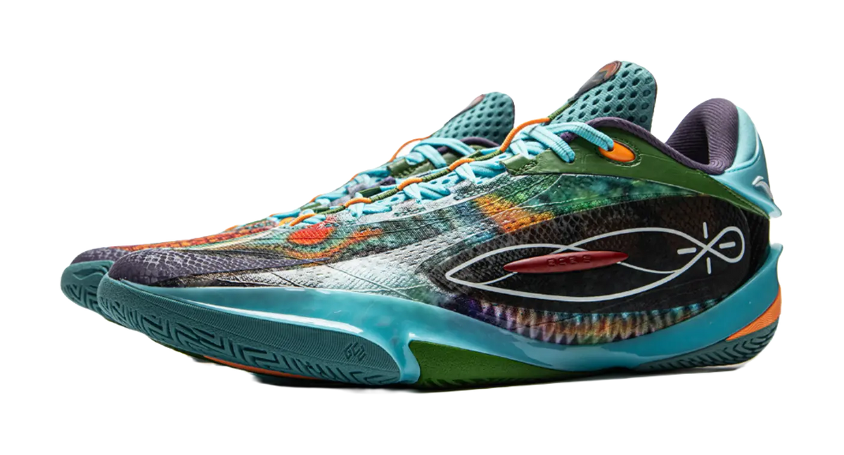 Li-Ning Wade 808 5 Ultra "Blue Green Purple" - Basketball Shoes Men's Blue Green Purple  vjsneaker.com