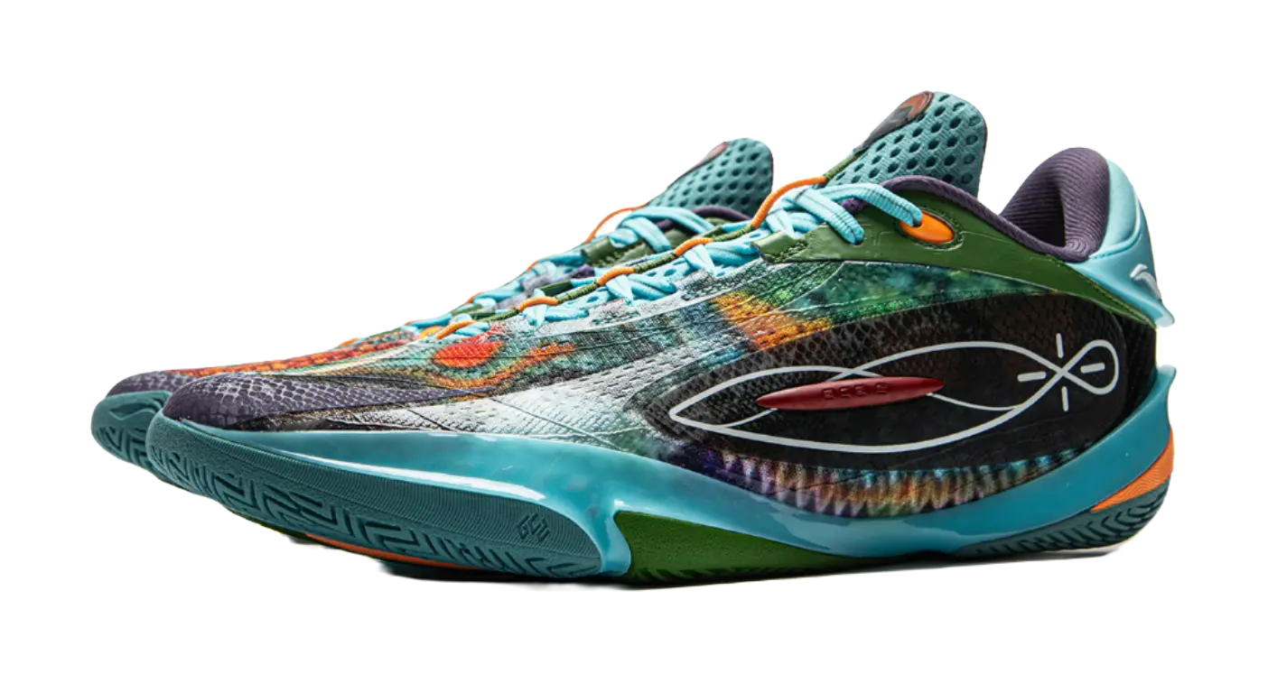 Li-Ning Wade 808 5 Ultra "Blue Green Purple" - Basketball Shoes Men's Blue Green Purple  vjsneaker.com