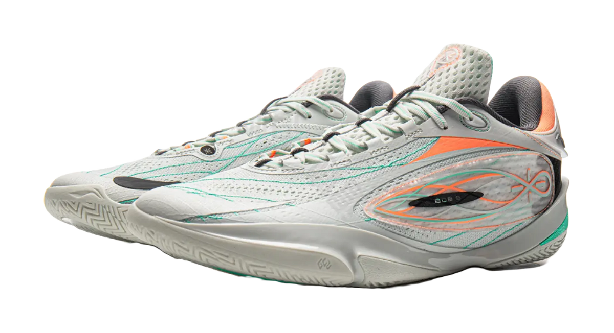 Li-Ning Wade 808 5 Ultra "Dazzle" - Basketball Shoes Men's Frost White  vjsneaker.com