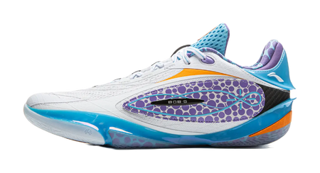 Li-Ning Wade 808 5 Ultra "Stingray" - Basketball Shoes Men's White Blue  vjsneaker.com