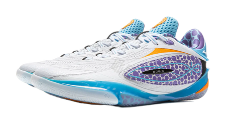 Li-Ning Wade 808 5 Ultra "Stingray" - Basketball Shoes Men's White Blue  vjsneaker.com