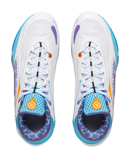 Li-Ning Wade 808 5 Ultra "Stingray" - Basketball Shoes Men's White Blue  vjsneaker.com