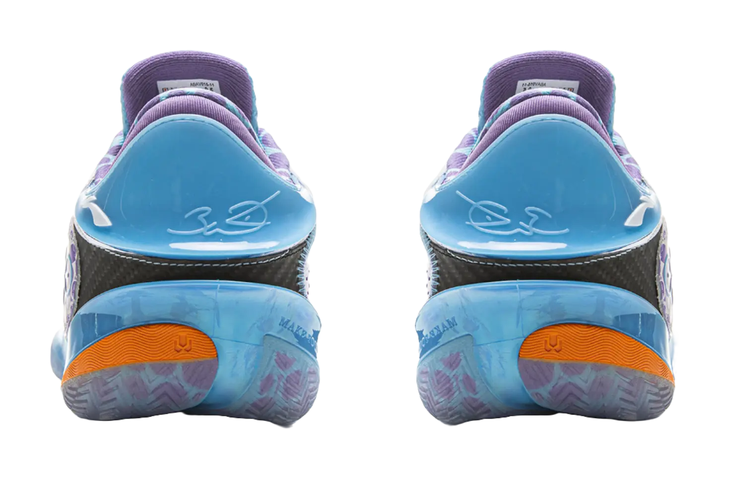 Li-Ning Wade 808 5 Ultra "Stingray" - Basketball Shoes Men's White Blue  vjsneaker.com