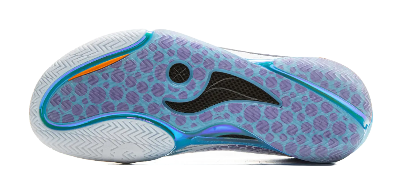 Li-Ning Wade 808 5 Ultra "Stingray" - Basketball Shoes Men's White Blue  vjsneaker.com