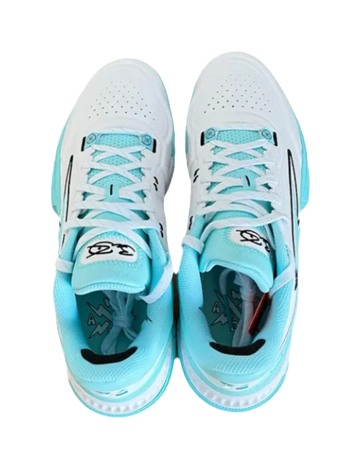 Li-Ning Wade Flash "Generation Z" Blue/White - Basketball Shoes Men White Blue  vjsneaker.com