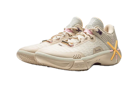 Li Ning Wade Shadow 6 Low Basketball Shoes Men Dusty Khaki/Ecru