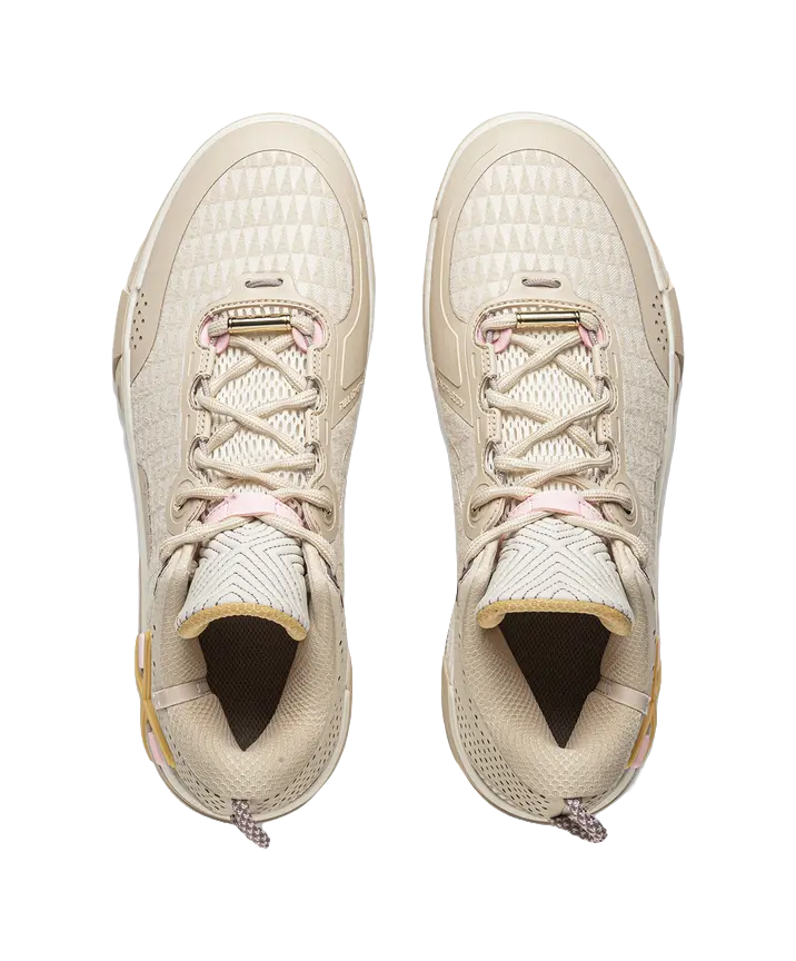 Li Ning Wade Shadow 6 Low Basketball Shoes Men Dusty Khaki/Ecru