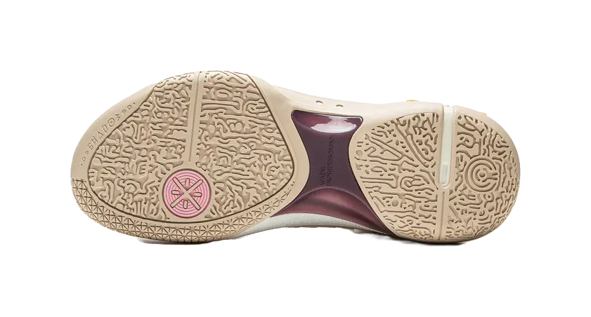 Li Ning Wade Shadow 6 Low Basketball Shoes Men Dusty Khaki/Ecru