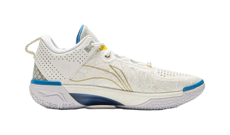 Li-Ning Wade Shadow 6 "Reincarnation" - Basketball Shoes Men's White Blue  vjsneaker.com