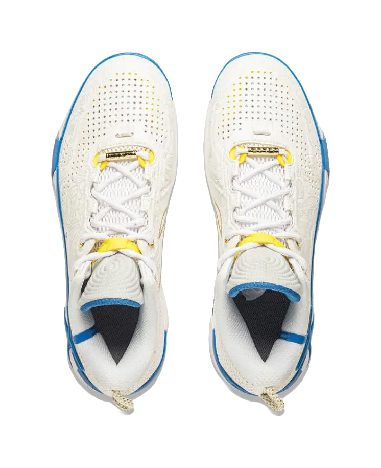 Li-Ning Wade Shadow 6 "Reincarnation" - Basketball Shoes Men's White Blue  vjsneaker.com
