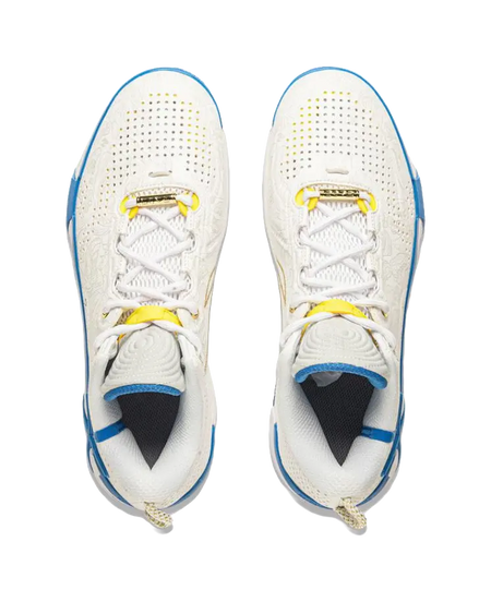 Li-Ning Wade Shadow 6 "Reincarnation" - Basketball Shoes Men's White Blue  vjsneaker.com