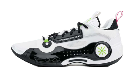 Li-Ning Way of Wade 10 Low "Panda" - Basketball Shoes Men's White Black  vjsneaker.com