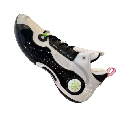 Li-Ning Way of Wade 10 Low "Panda" - Basketball Shoes Men's White Black  vjsneaker.com