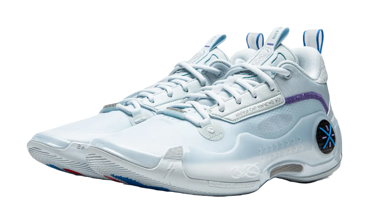 Li-Ning Way of Wade 10 (WOW10) Low 'Frost' - Basketball Shoes Men's Light Blue  vjsneaker.com