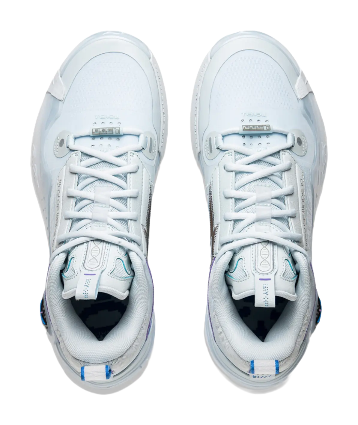 Li-Ning Way of Wade 10 (WOW10) Low 'Frost' - Basketball Shoes Men's Light Blue  vjsneaker.com