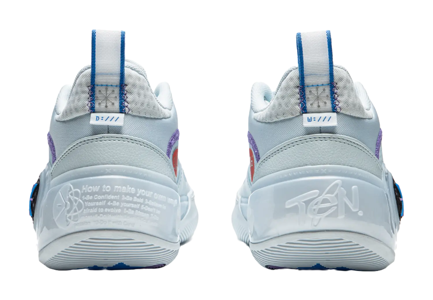 Li-Ning Way of Wade 10 (WOW10) Low 'Frost' - Basketball Shoes Men's Light Blue  vjsneaker.com