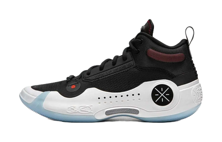 Li-Ning Way of Wade 10 (WOW10) 'Announcement' - Basketball Shoes Men's Black White Blue  vjsneaker.com