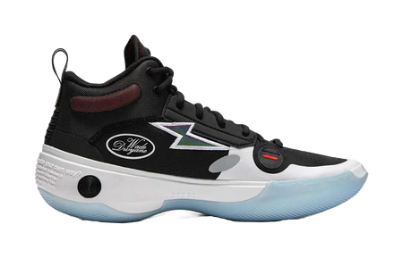Li-Ning Way of Wade 10 (WOW10) 'Announcement' - Basketball Shoes Men's Black White Blue  vjsneaker.com