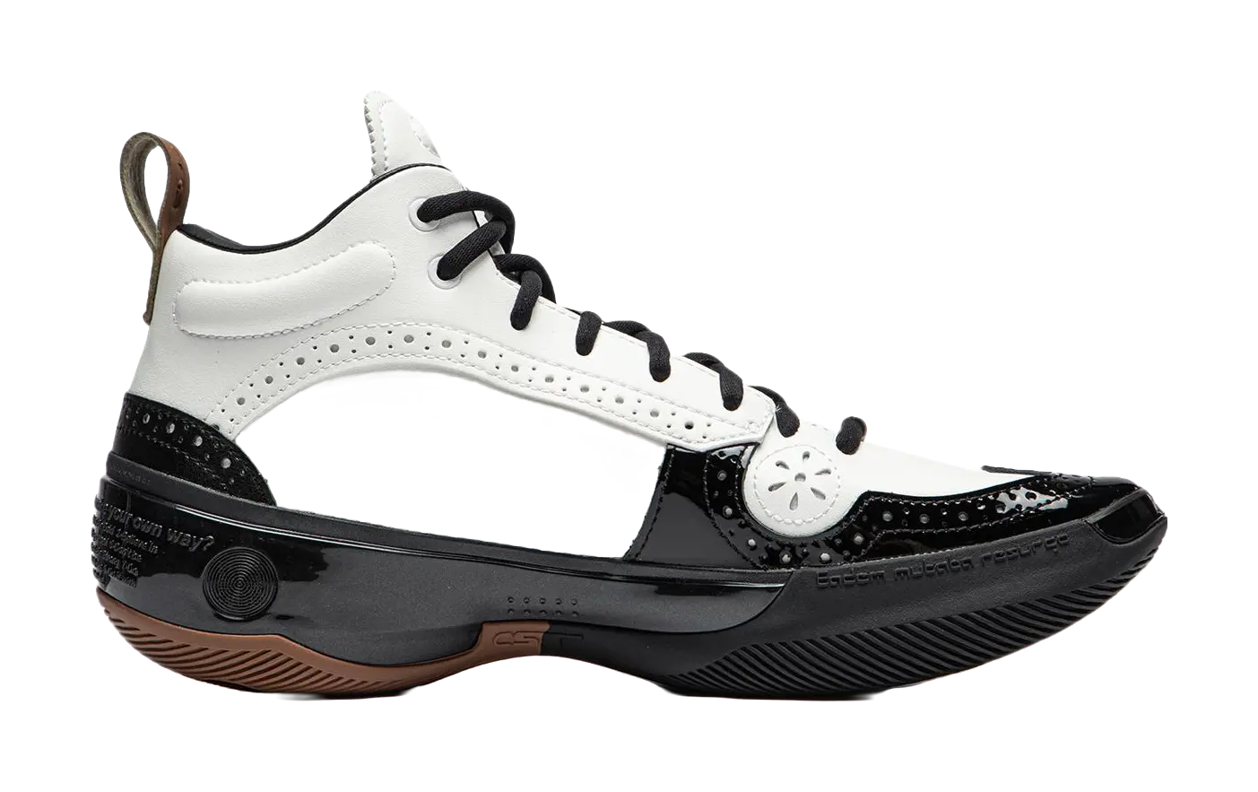 Li-Ning Way of Wade 10 (WOW10) "Gentleman" - Basketball Shoes Men's Black White  vjsneaker.com