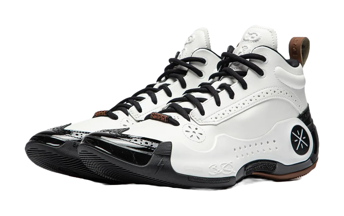 Li-Ning Way of Wade 10 (WOW10) "Gentleman" - Basketball Shoes Men's Black White  vjsneaker.com