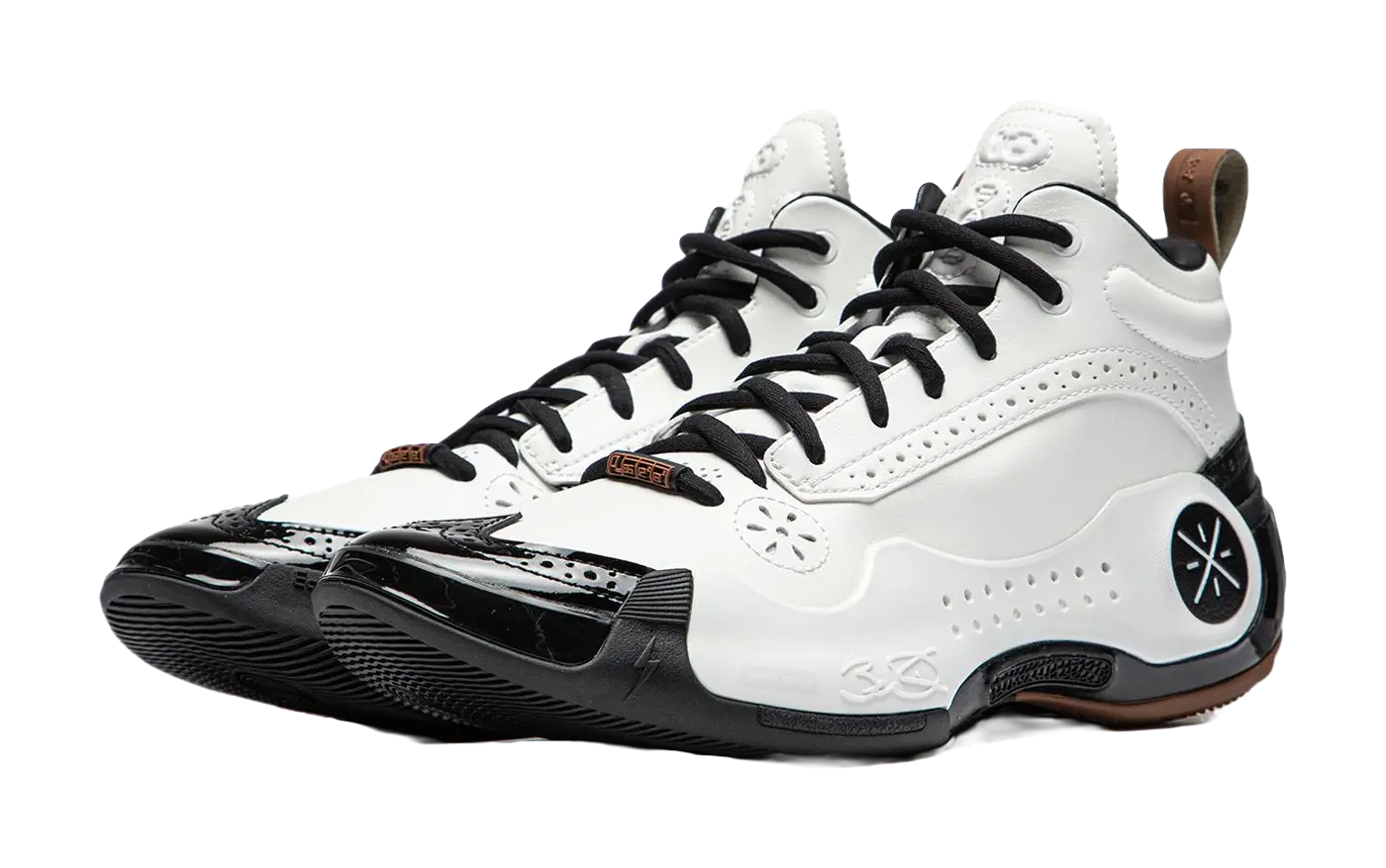 Li-Ning Way of Wade 10 (WOW10) "Gentleman" - Basketball Shoes Men's Black White  vjsneaker.com