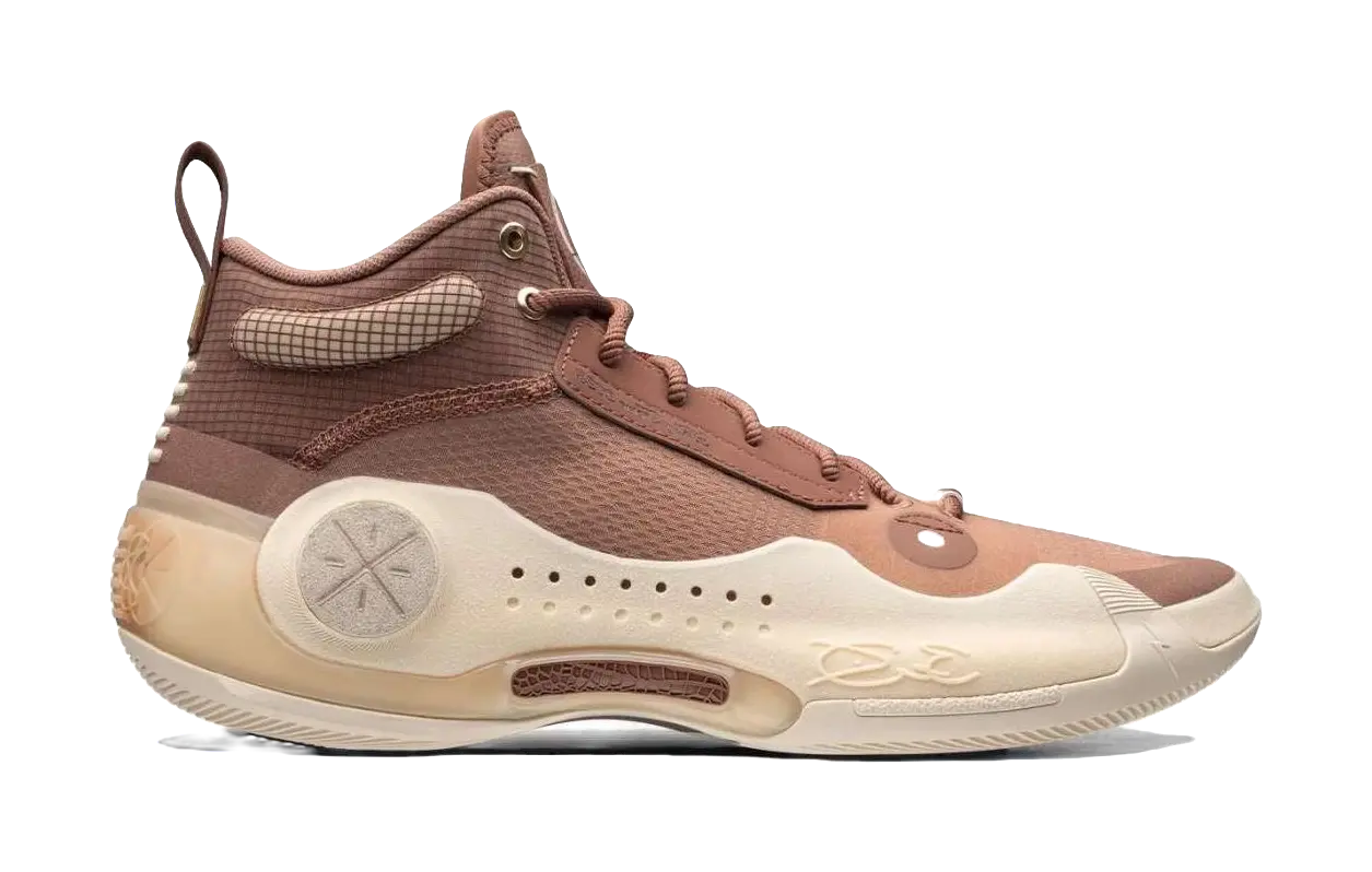 Li-Ning Way of Wade 10 (WOW10) 'Hall of Fame' - Basketball Shoes Men's Red Brown  vjsneaker.com