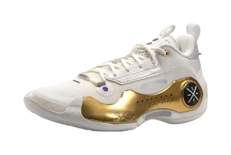 Li-Ning Way of Wade 10 (WOW10) Low 'Hong Kong' ABAS083-34 - Basketball Shoes Men's White Gold