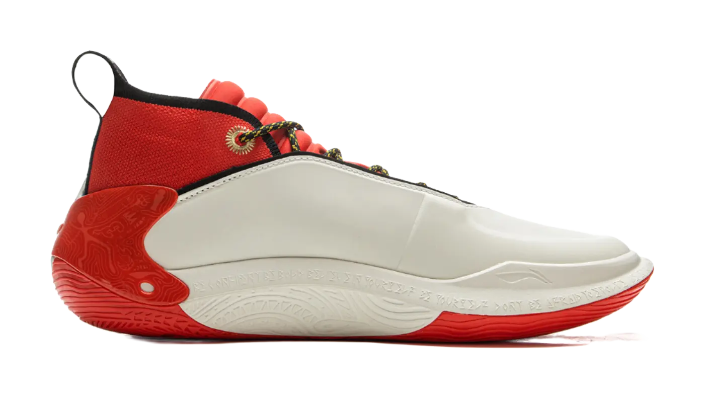 Li-Ning Way of Wade 11 (WOW11) 'First Born' - Basketball Shoes Men's White Red  vjsneaker.com
