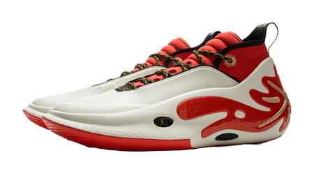 Li-Ning Way of Wade 11 (WOW11) 'First Born' - Basketball Shoes Men's White Red  vjsneaker.com