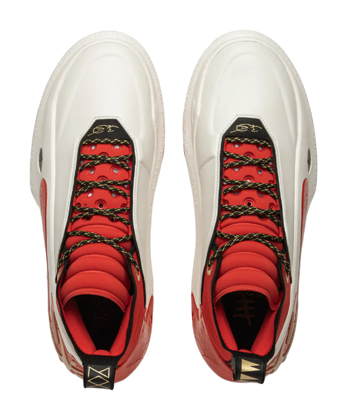 Li-Ning Way of Wade 11 (WOW11) 'First Born' - Basketball Shoes Men's White Red  vjsneaker.com