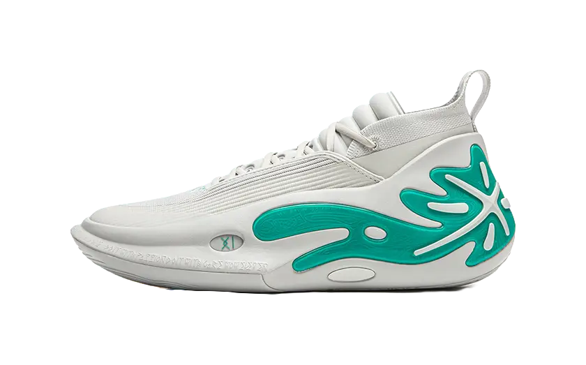 Li-Ning Way of Wade 11 (WOW11) 'Grey Boy' Basketball Shoes Mens Waterdrop Gray  vjsneaker.com