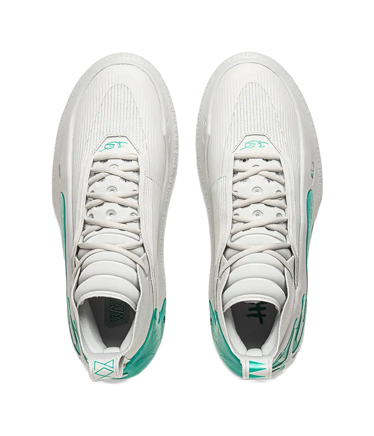 Li-Ning Way of Wade 11 (WOW11) 'Grey Boy' Basketball Shoes Mens Waterdrop Gray  vjsneaker.com