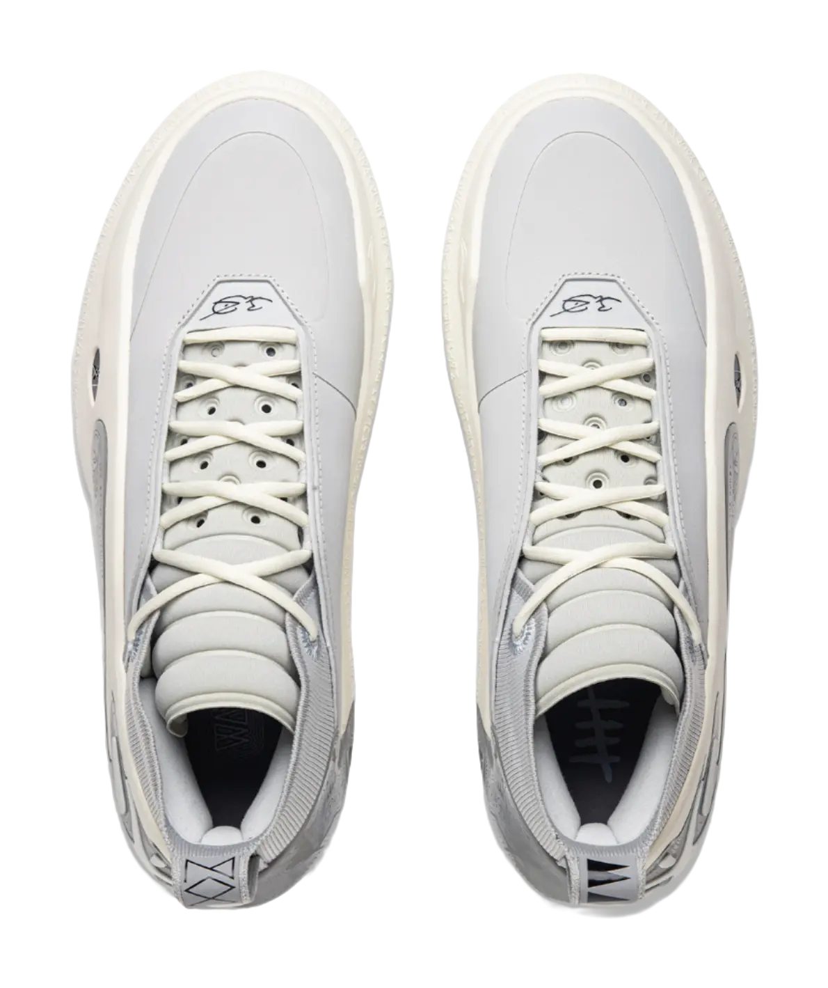 Li-Ning Way of Wade 11 (WOW11) "Sleepless" - Basketball Shoes Men's Gray White  vjsneaker.com