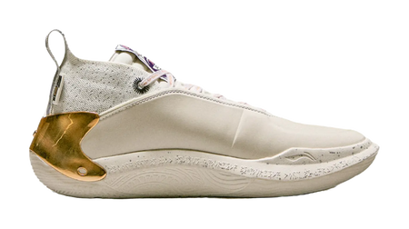Li-Ning Way of Wade 11 (WOW11) 'Statue' - Basketball Shoes Men's White Gold  vjsneaker.com