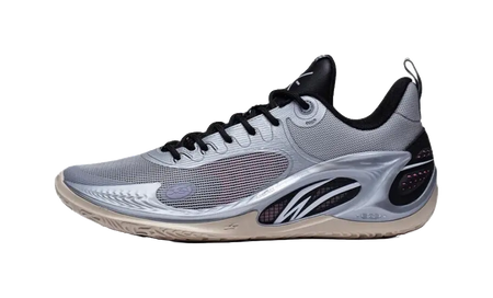 Li-Ning Wade 808 3 Low "Quicksilver" ABPT043-3 - Basketball Shoes Men Black