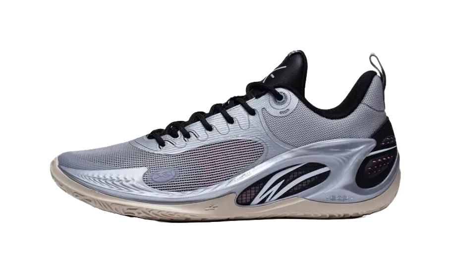 Li-Ning Way of Wade 808 3 "Quicksilver" - Basketball Shoes Men's Black Gray  vjsneaker.com