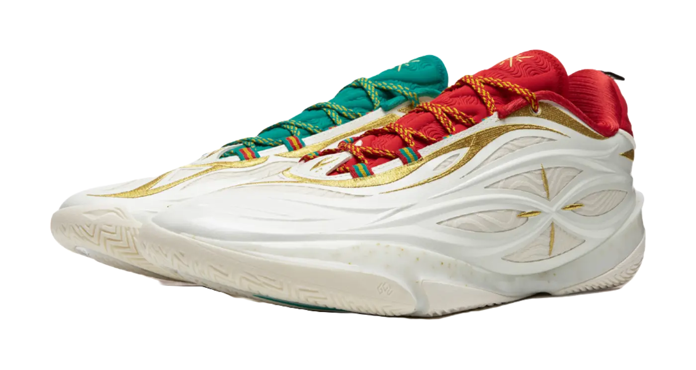 Li-Ning Way of Wade 808 5 Ultra V2 "Christmas" - Mismatched Colorway  vjsneaker.com