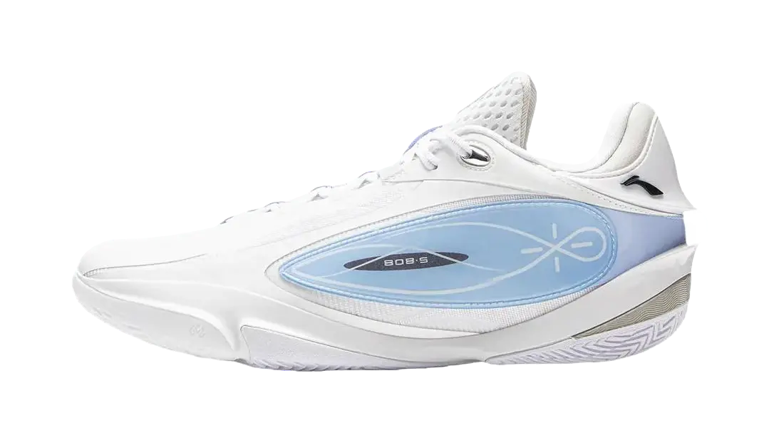 Li-Ning Way of Wade 808 5 Ultra "Oxygen"-Basketball Shoes Mens White Blue  vjsneaker.com