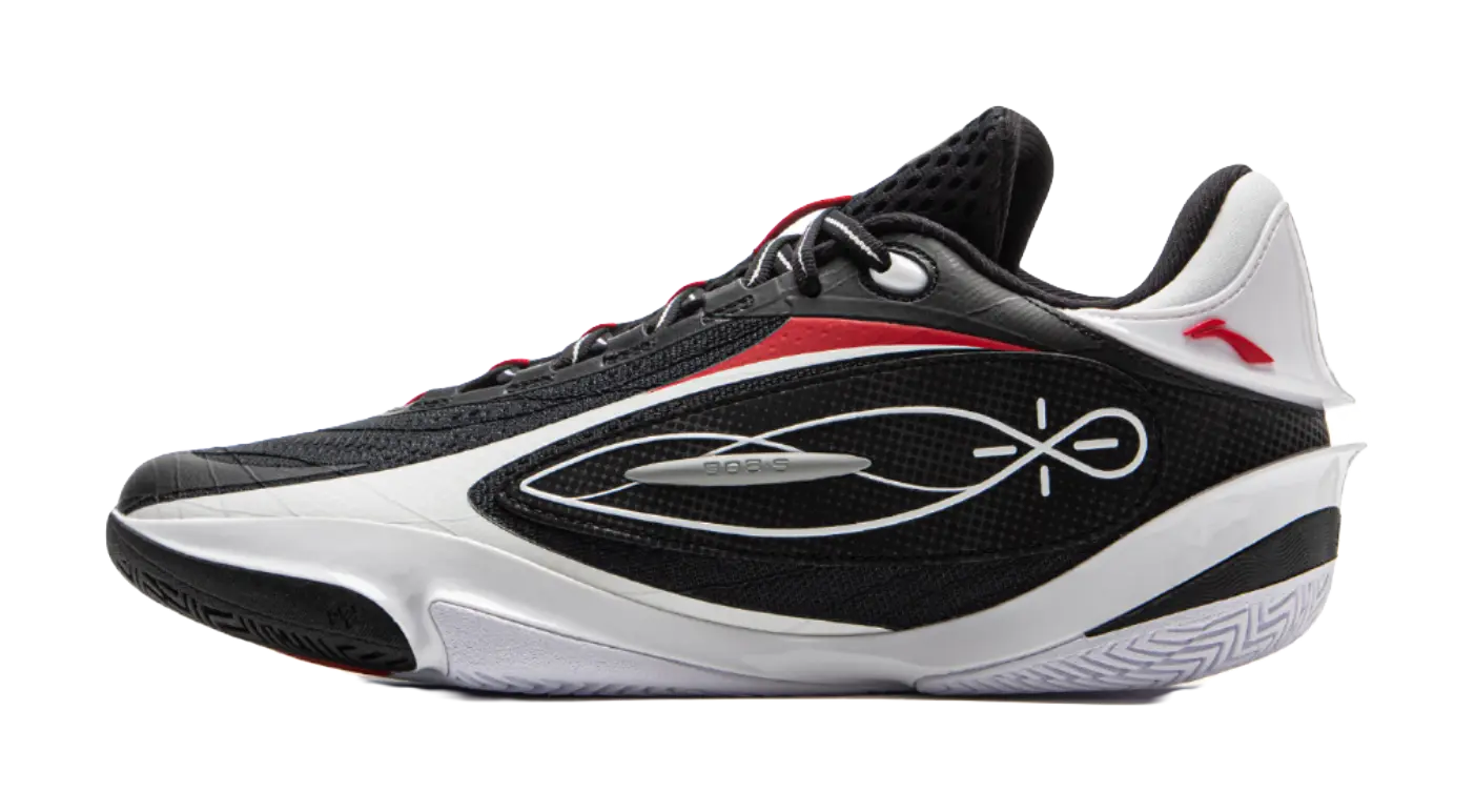 Li-Ning Way of Wade 808 5 Ultra "Yin Yang" - Basketball Shoes Men's Black White  vjsneaker.com