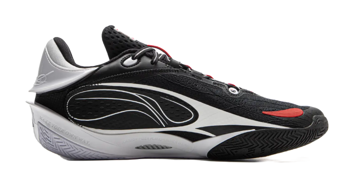 Li-Ning Way of Wade 808 5 Ultra "Yin Yang" - Basketball Shoes Men's Black White  vjsneaker.com