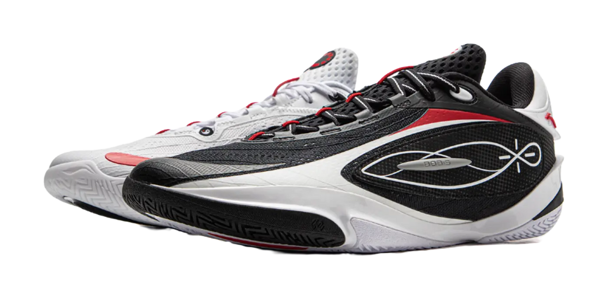 Li-Ning Way of Wade 808 5 Ultra "Yin Yang" - Basketball Shoes Men's Black White  vjsneaker.com