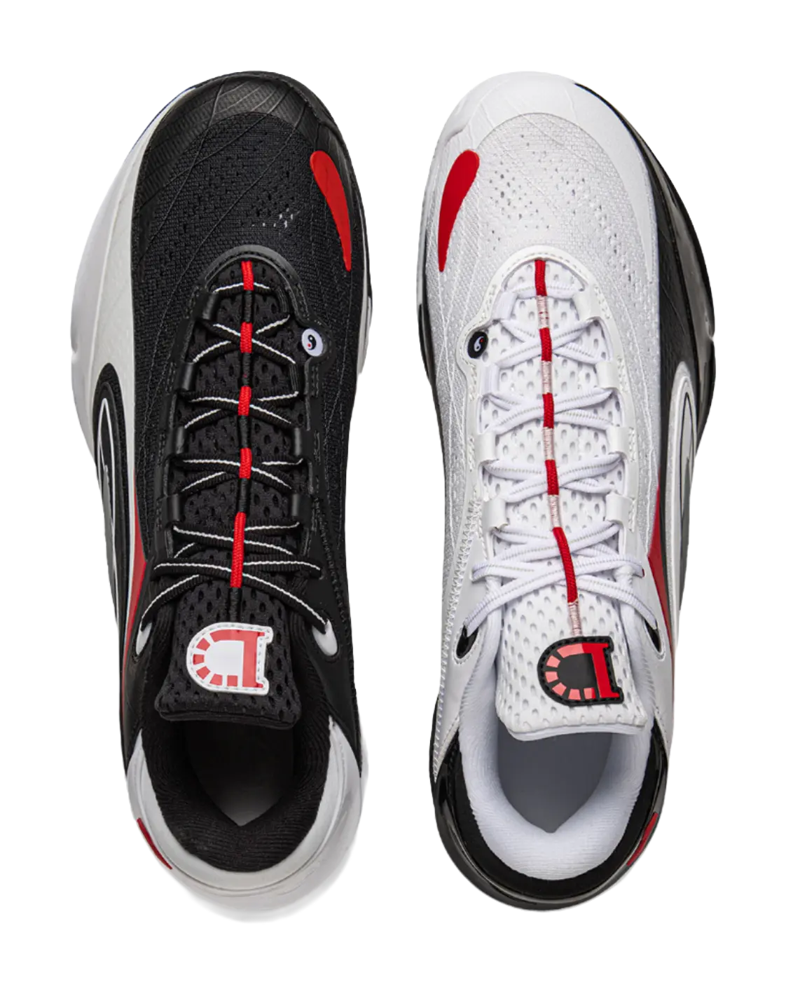 Li-Ning Way of Wade 808 5 Ultra "Yin Yang" - Basketball Shoes Men's Black White  vjsneaker.com